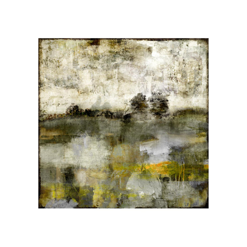«Vapor Landscape» par Sofia Fox - impression, Plexi, H 24 po x l 24 po x P 1,5 po