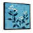 Toile avec cadre flottant noir sélectionné