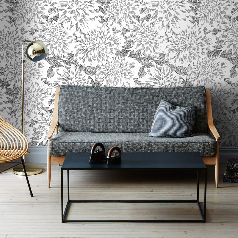 Kierslyn 2.5m x 2.5m Matte Peel & Stick Mural, 152 x 104cm