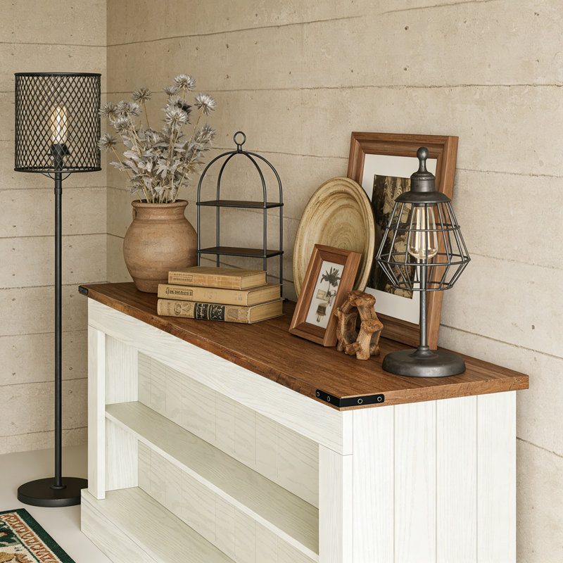 Long Entryway Sofa Table With Storage