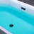 Freestanding Soaking Acrylic Curved Design Bathtub-94320102-100481071