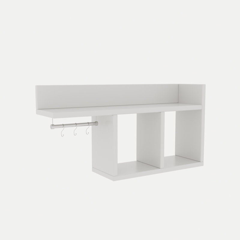 Tablette 3 pièces Daniylah, Blanc