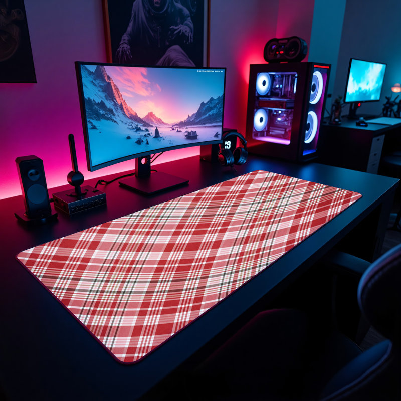 Polyester Desk Pad, 31.5x15.5