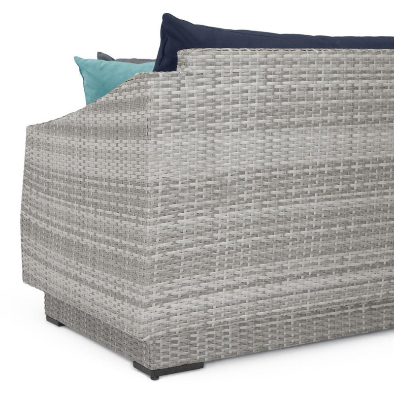 Cannes™ Deluxe 7 Piece Deep Seating Group, Navy Olefin
