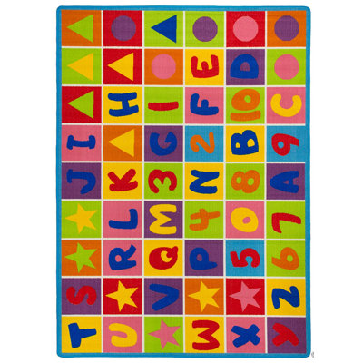 Geometric Nylon Rug