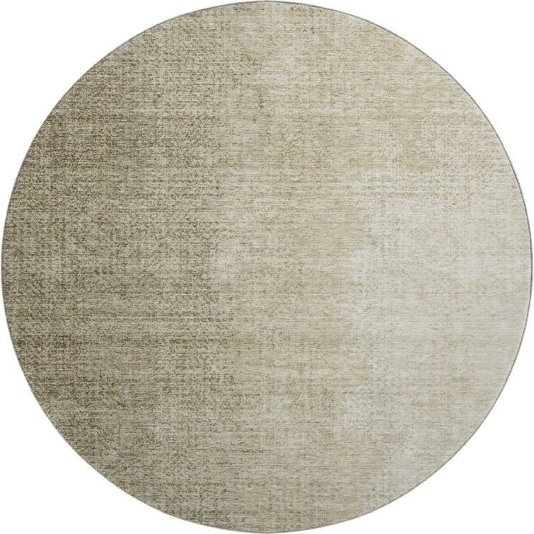 Premium Machine Washable Prisco Brown Rug