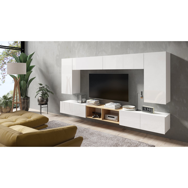 Cann Accent Shelf, White/White Gloss