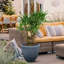 Ribbed Fibreglass Plant Pot-39262022-39262024