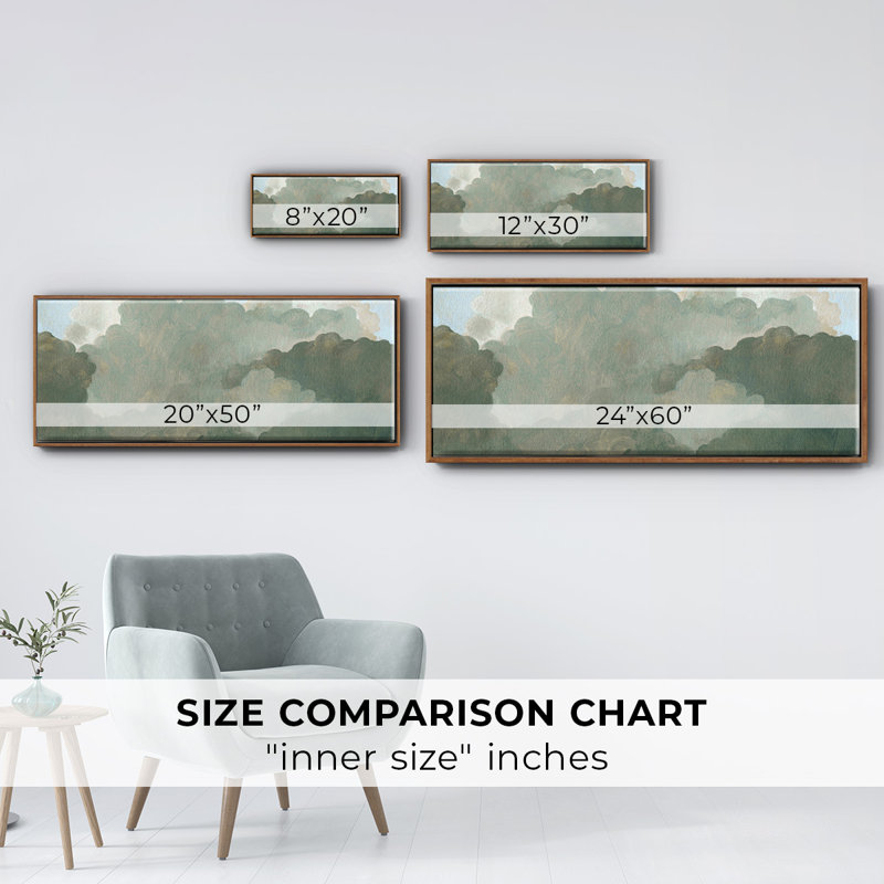 Autumn Thunderstorm I- Framed Canvas