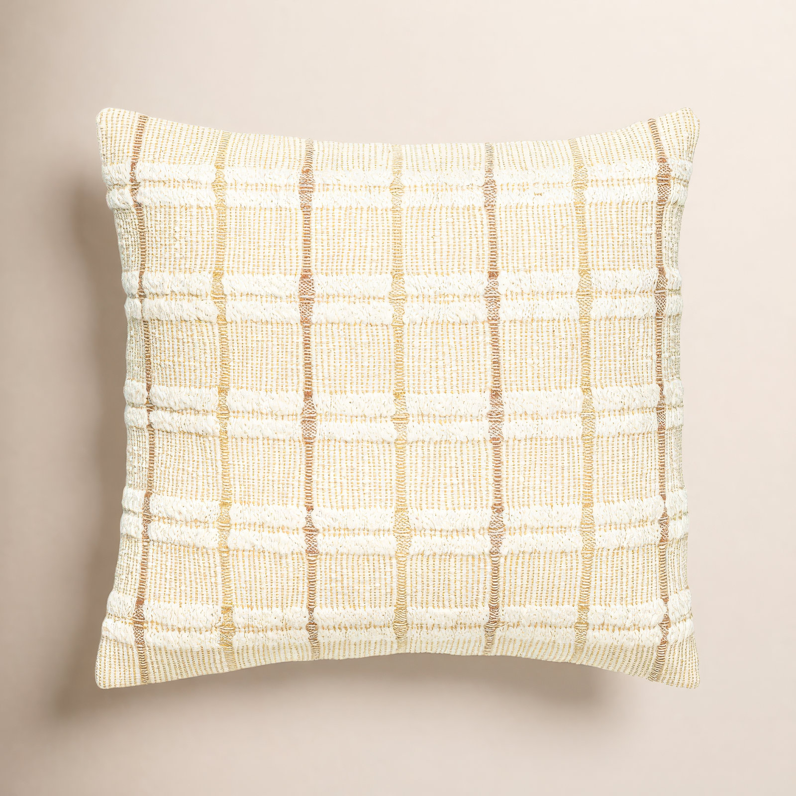 Gayla Geometric Cotton Pillow Cover, 18" x 18"
