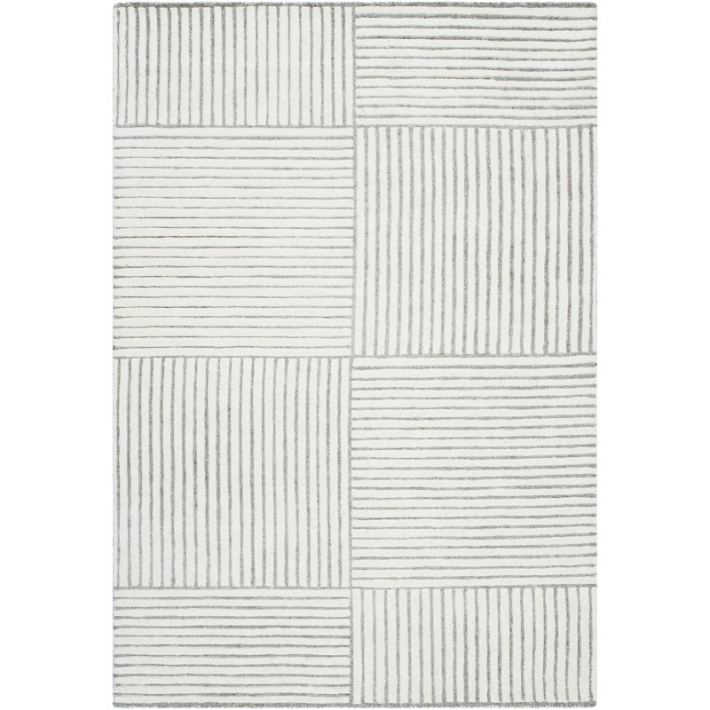 Peoro Hand-Tufted Wool Area Rug , Rectangle 8' x 10'
