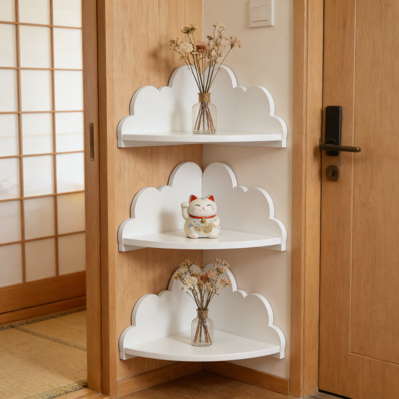 Ensemble de 3 tablettes flottantes Cloud Cloud