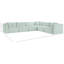 Canapé modulaire en L Carmean Performance-70705050-70705053