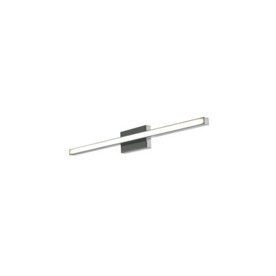 AFX BARV2403L30D1PC Barlow 24 In. 1-Light LED Vanity Fixture Polished Chrome, 3000k