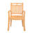 Kiayla Premium All-Weather Wicker Outdoor Stacking Dining Armchair-1967305158