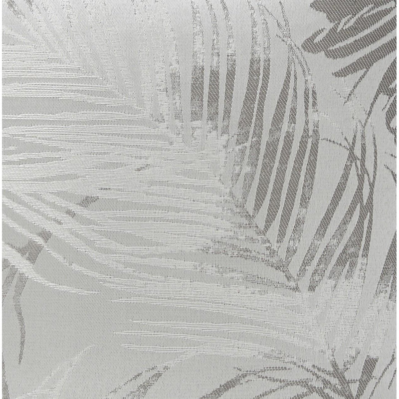 Porphyrion Fiji Floral Scatter Cushion Cover with Filler Pad, Silver, 55cm H x 55cm W x 10cm D