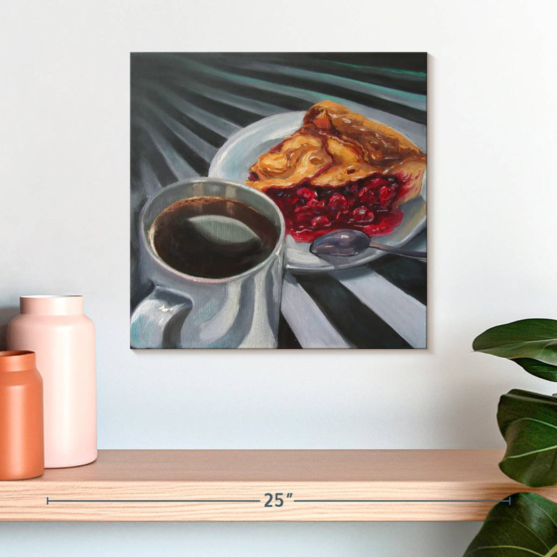 Yarlin Pie And Coffee, 16" H x 16" W