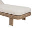 Chaise longue d'extérieur en oléfine beige Audiel-129907350