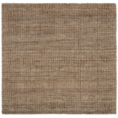 Alda Natural Gray Hand-Woven Jute Rug
