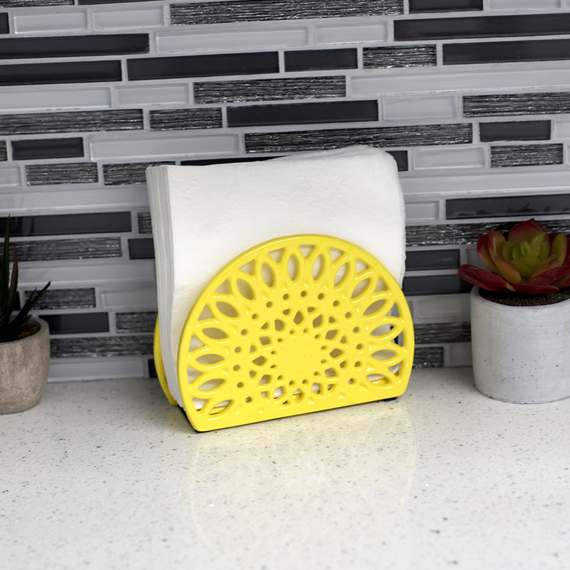 Porte-serviette Zeller, Jaune