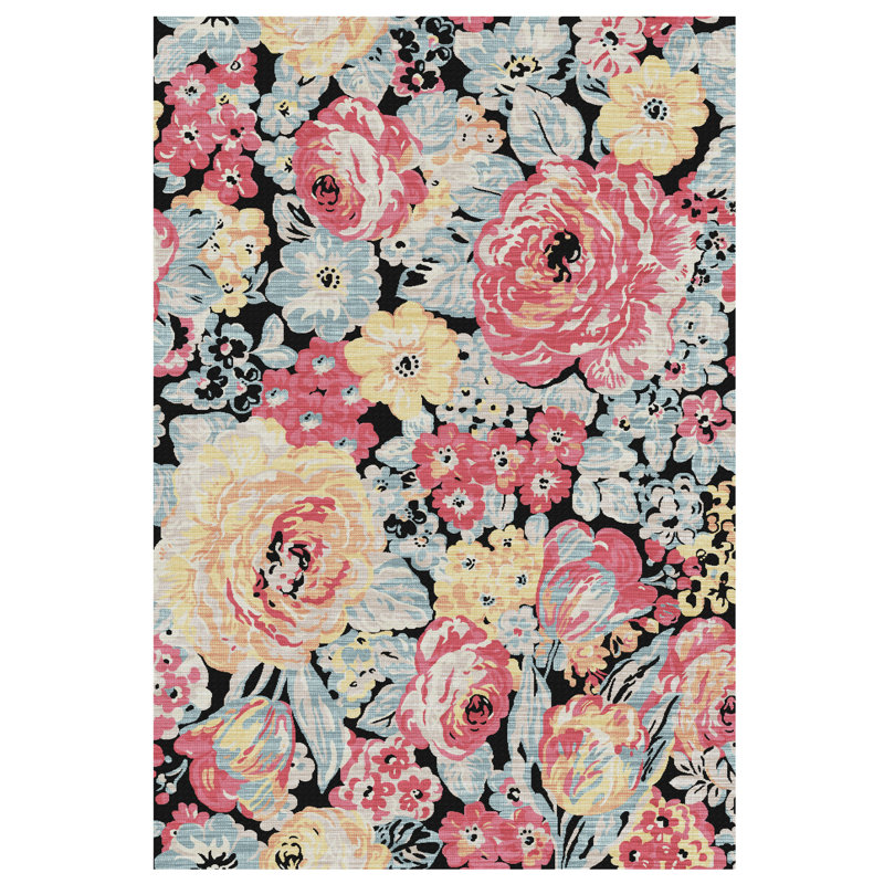 Tapis luxueux en velours, 5,9 x 9,5 pieds | 100% velours, hauteur de poils de 0,3 pouce | Doux au toucher, points durables sous la surface | Facile d'entretien, passe l'aspirateur, parfait pour le décor du salon et de la chambre à coucher