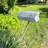 Steel Post Mounted Mailbox with Magnetic Closure-25930877