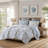 3-Piece Full/Queen Quilt Mini Set,Blue