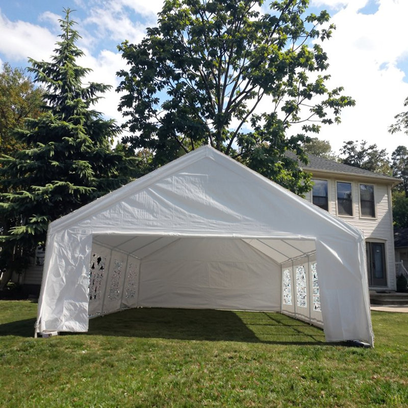 Tentes de mariage robustes de 20 x 30 pi, tentes de mariage, abris d'auto, tentes de réception