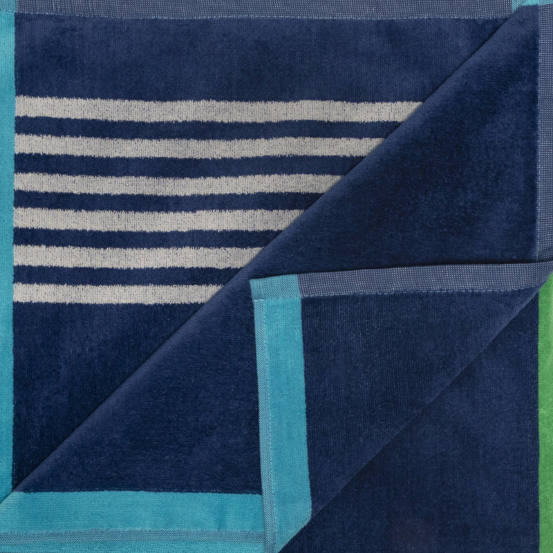 Serviette de plage surdimensionnée 100% coton Velasquez