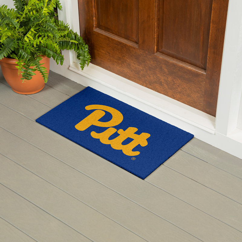 Tapis polychrome en PVC, 16 po x 28 po, Université de Pittsburgh