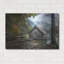  «Lakeside» par Martin Podt, art mural en métal, 36 po x 24 po-1851348934