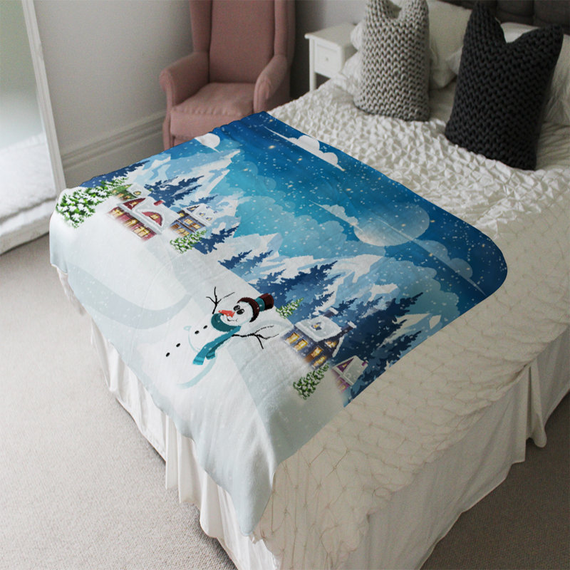Darling Plain Weave / Muslin Throw Blanket