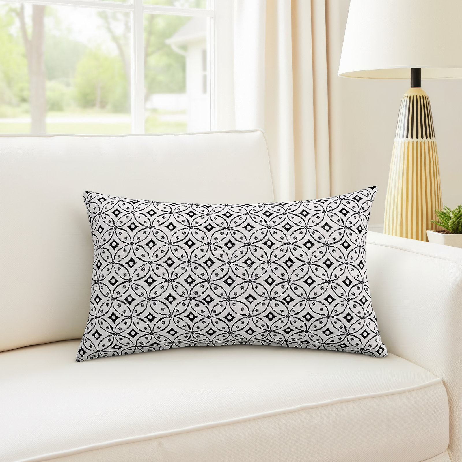 Ebers 20" x 12" Throw Pillow