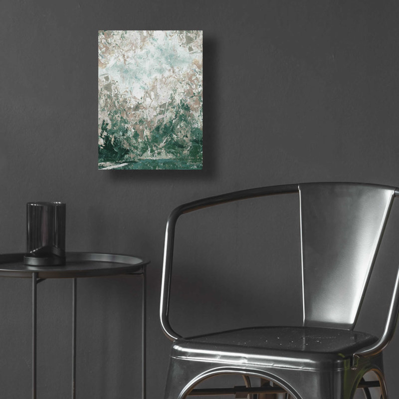 "Irish Spring" par Kamdon Kreations, art mural en verre acrylique "par Kamdon Kreations, H 16 po x l 12 po x P 0,13 po