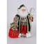 Lighted Sparkling Emerald Santa