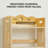 8-Tier Open Bookcase Bookshelf, Freestanding Display Storage Shelves For Bedroom Living Room Office