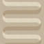 Folding Ribbon - Wheat Wallpaper