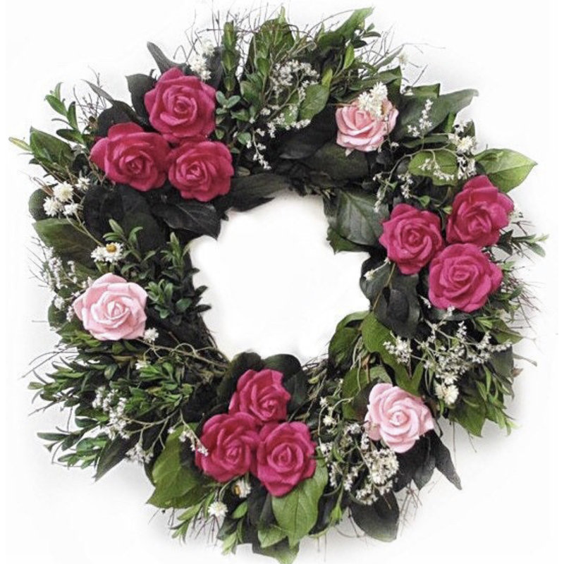 Handcrafted Dried Mixed Assortment 22'' Wreath