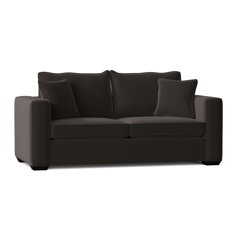 Aceyn Upholstered 79'' Reclining Sofa, Giovanna Pewter