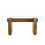 Table de bout en verre Egremont