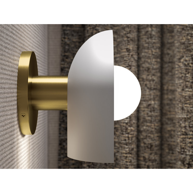 Jabot One-Light Sconce, Cream