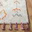 Powell Handmade Tufted Wool Orange/Grey/Ivory Rug-22735880
