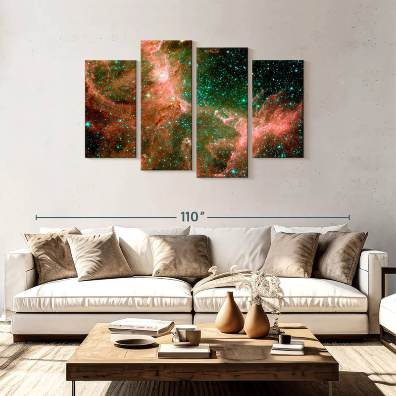 Eagle Nebula, 48" H x 75" W