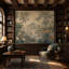 Chinoiserie Wallpaper Pagoda Asian Landscape Wall Mural-1734390834-1734390837
