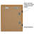 Wiedeman Kids Art Frame 10 x 12.5” with 8.5 x 11” Mat - Composite Wood with Glass (Set of 2)-1743790831