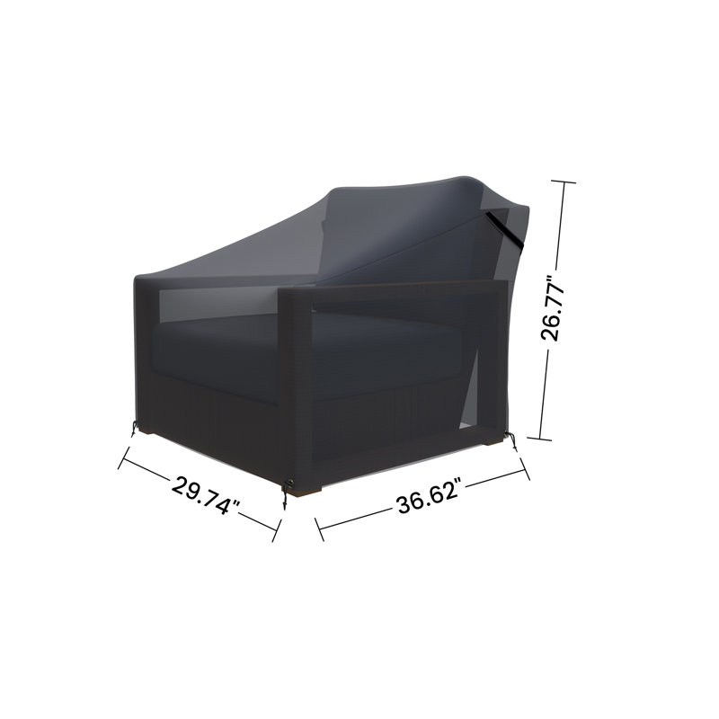 Teak Outdoor Lounge Chair Cover