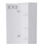 Armoire de rangement Buccan, blanchisserie, finition blanche