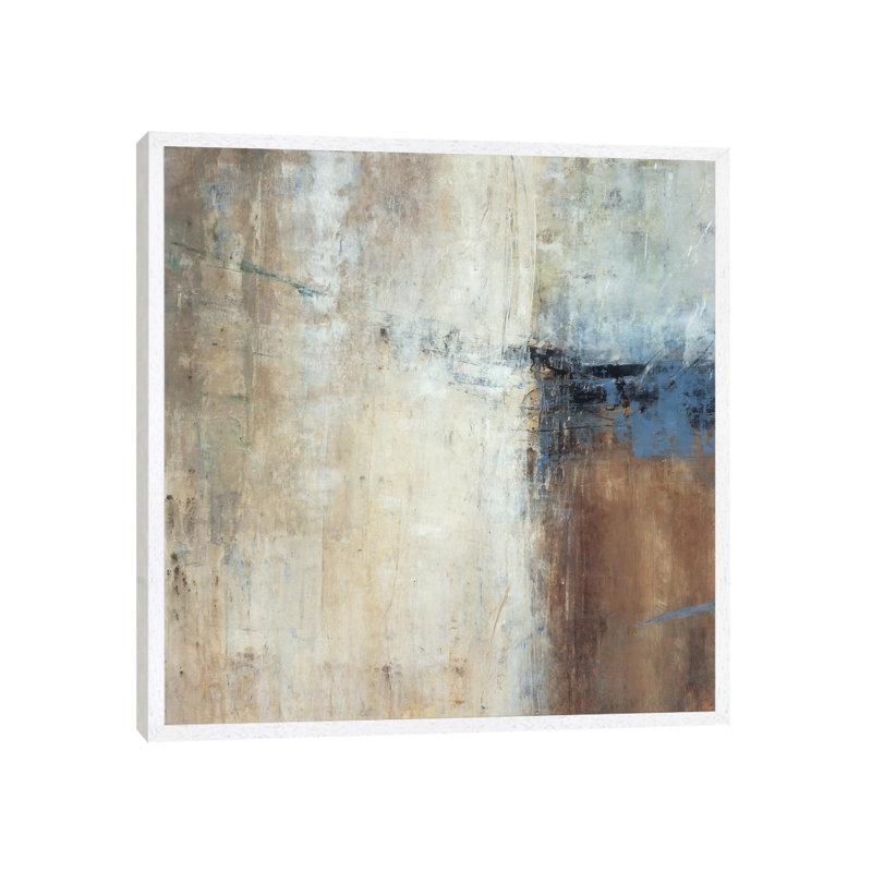 Phantom Rain by Jodi Maas - Print on Canvas, White Framed, 30.48 cm H x 30.48 cm W