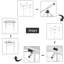 71.12cm Square Folding Table