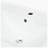 Hughsbound 24.4 " W Freestanding Standard Free Standing 1 Single Vanity Bathroom Vanity With Ceramic Top